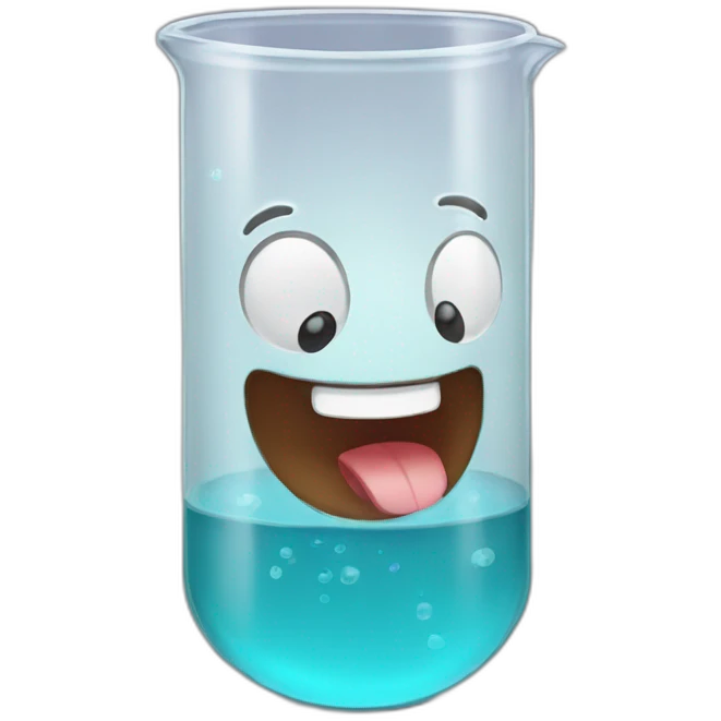 lab beaker laughing  emoji