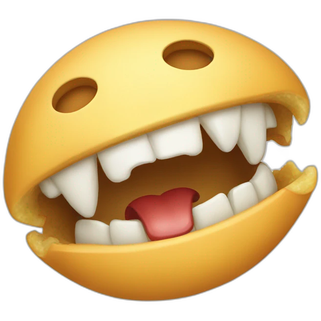 Bite dans chat emoji