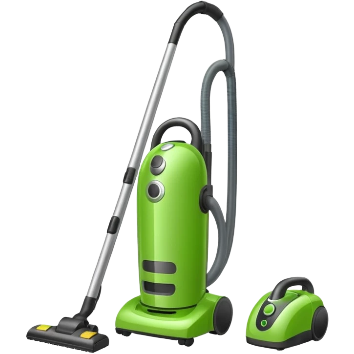 green vacuum cleaner emoji
