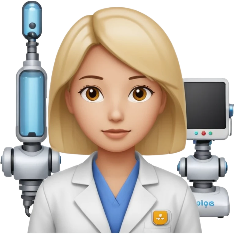 female AI robotics engineer emoji