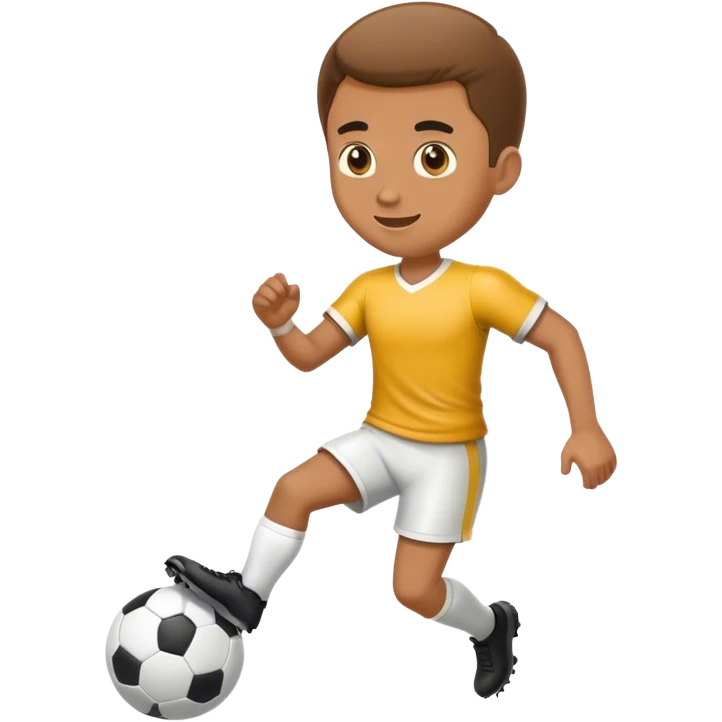 A guy playing football  emoji