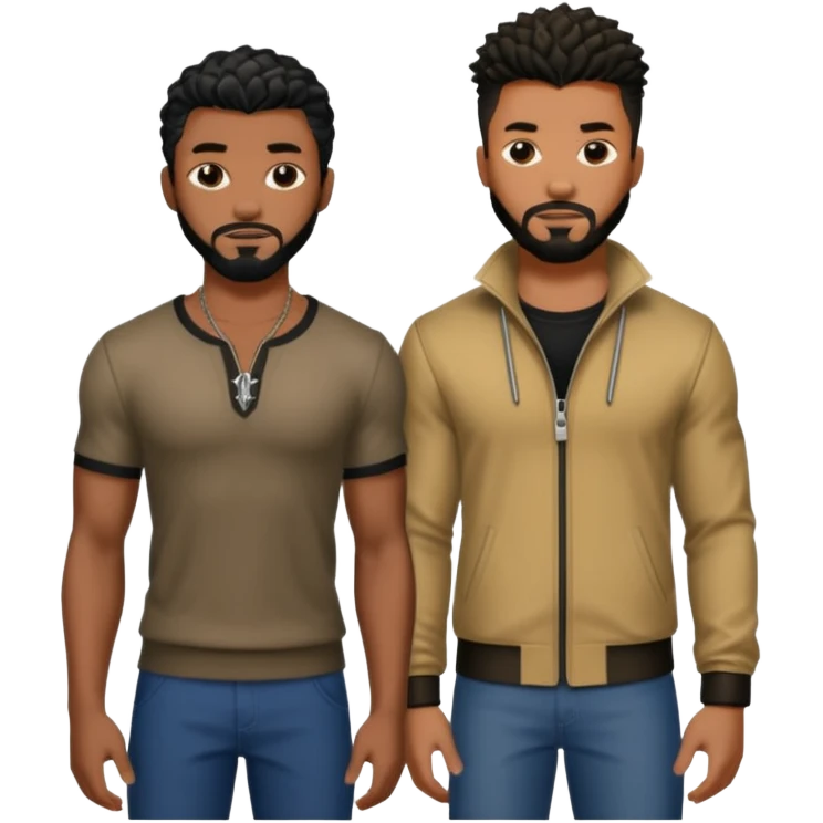 Ta challa and kill monger together Brotherhood emoji