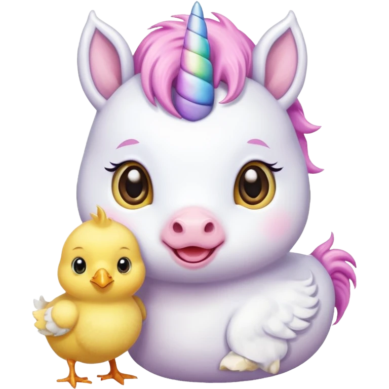 🦄+🐣 emoji