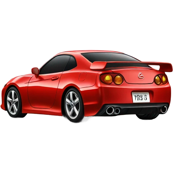 sports japanese red car emoji