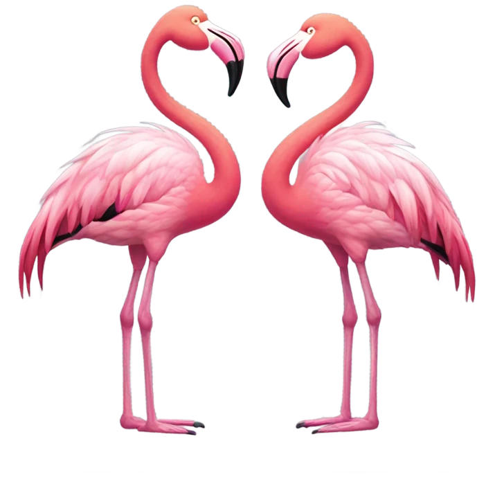 Flamingos  emoji