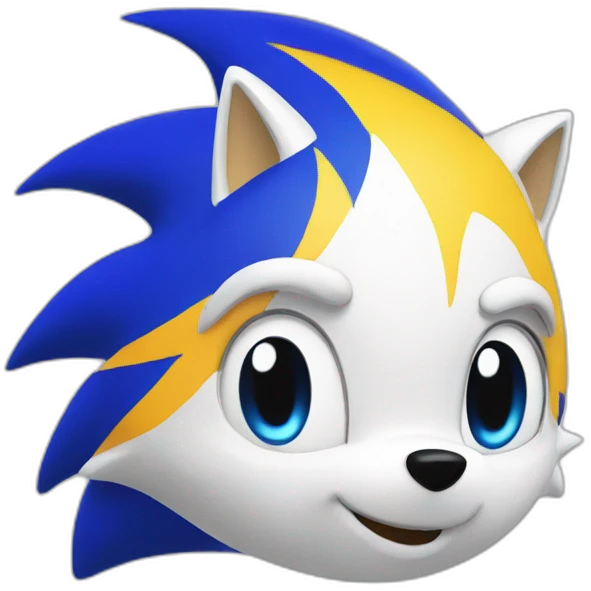 White Sonic emoji