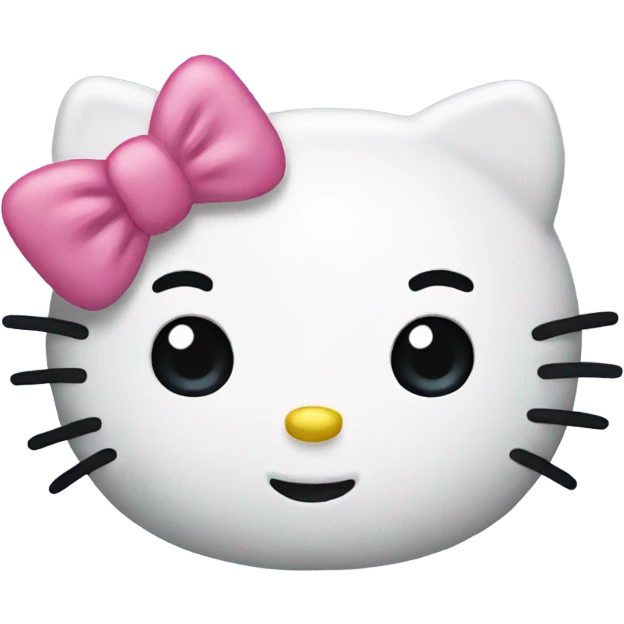 Hello kitty emoji