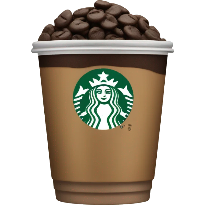 Starbucks Java chip emoji