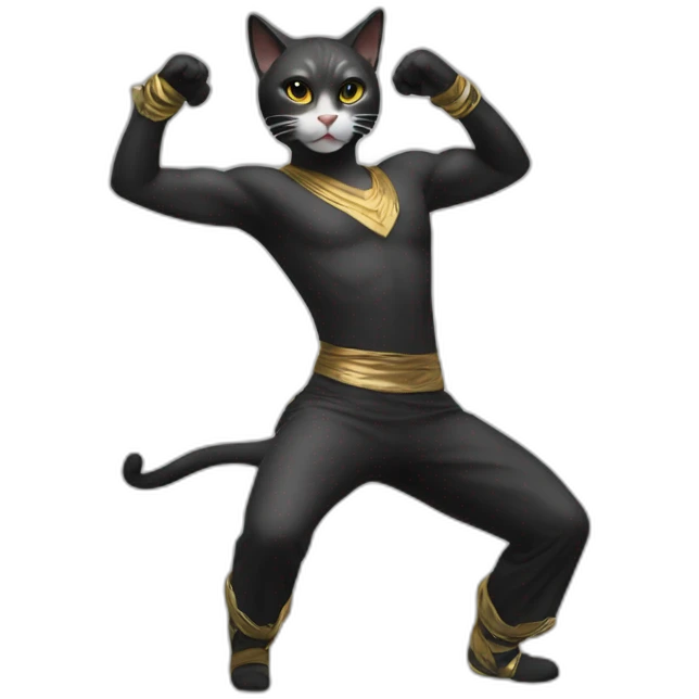 Cat dancer emoji