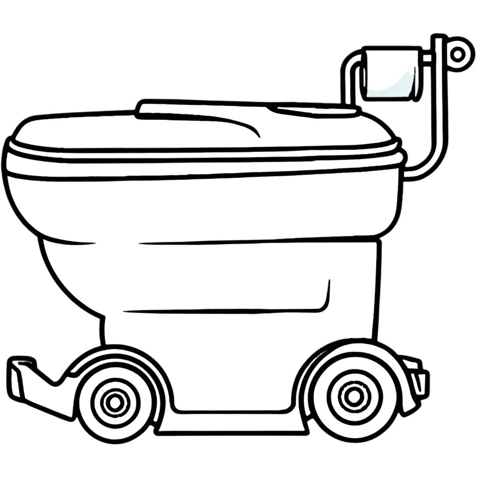Car on wc  emoji