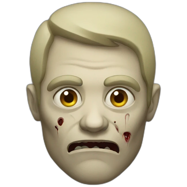 Russian zombie emoji