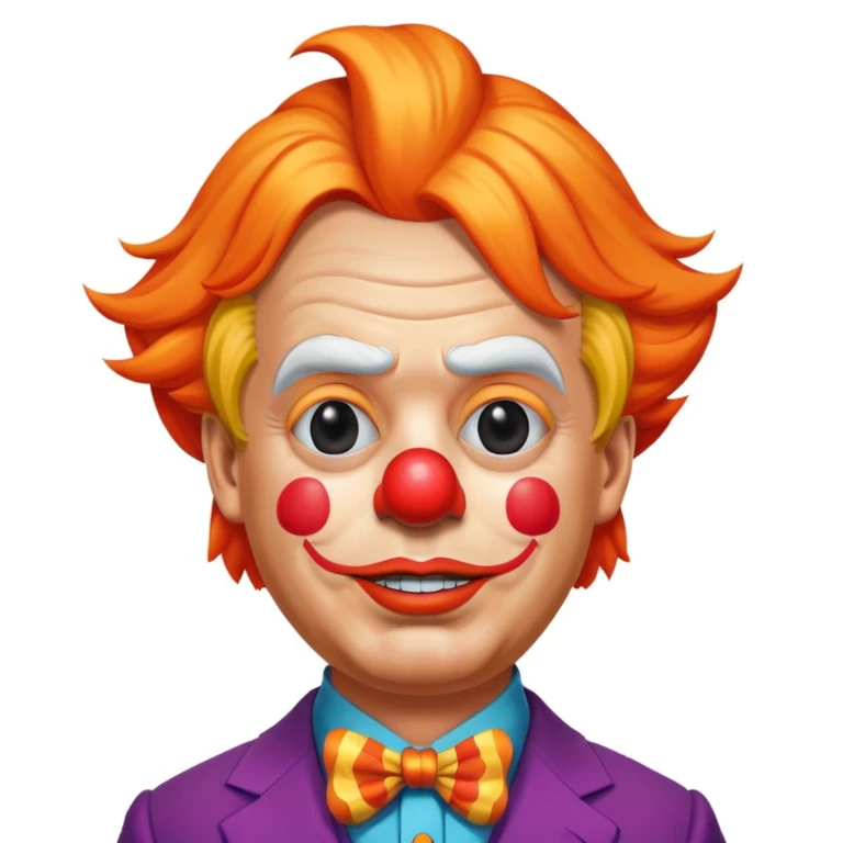 Трамп в образі клоуна  emoji