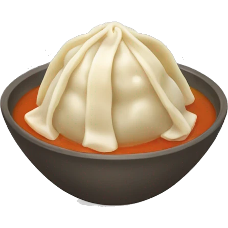 soup dumpling emoji