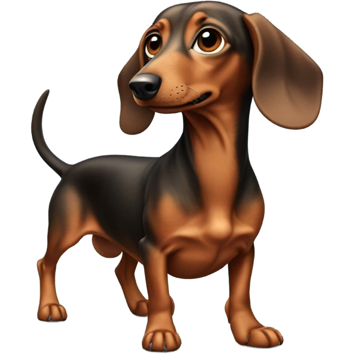 Weenie dog emoji