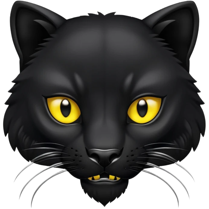 Animal pantera negra emoji