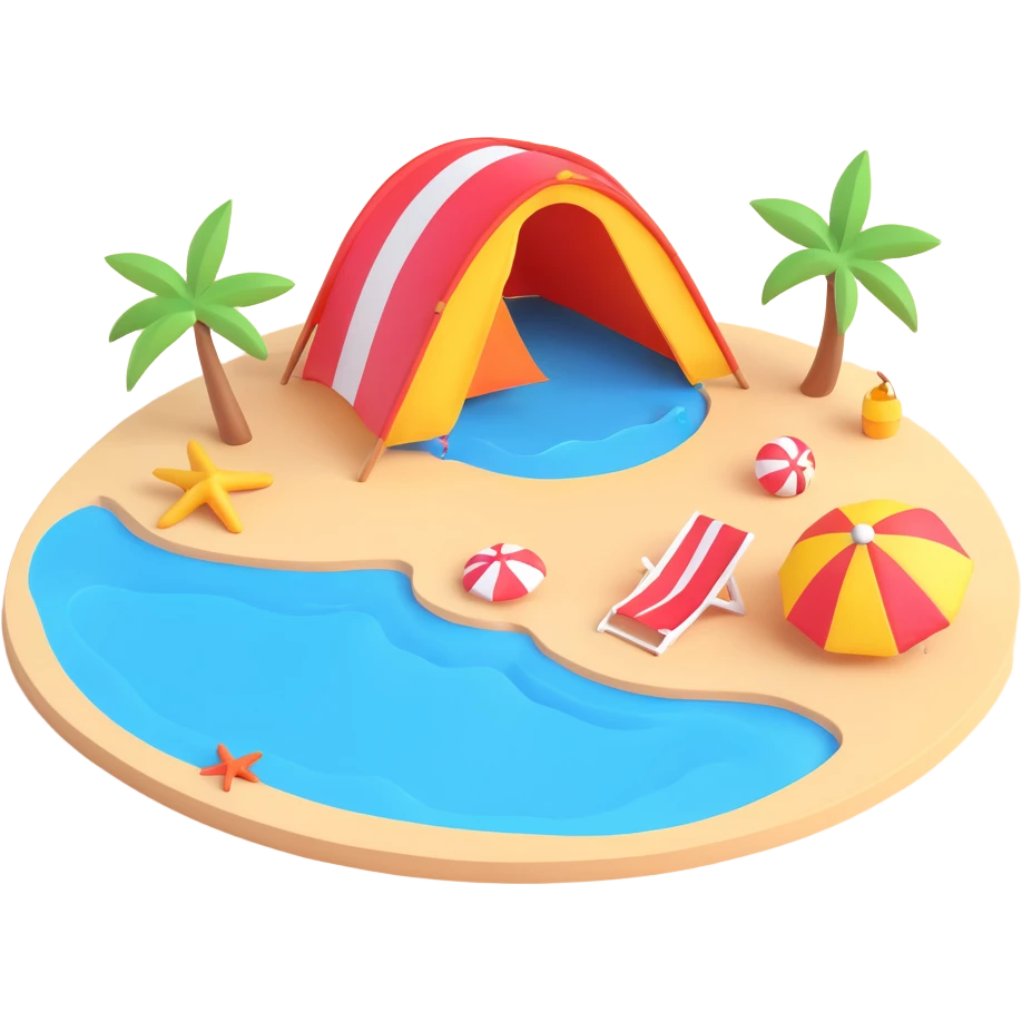 Bikini Girl beach emoji