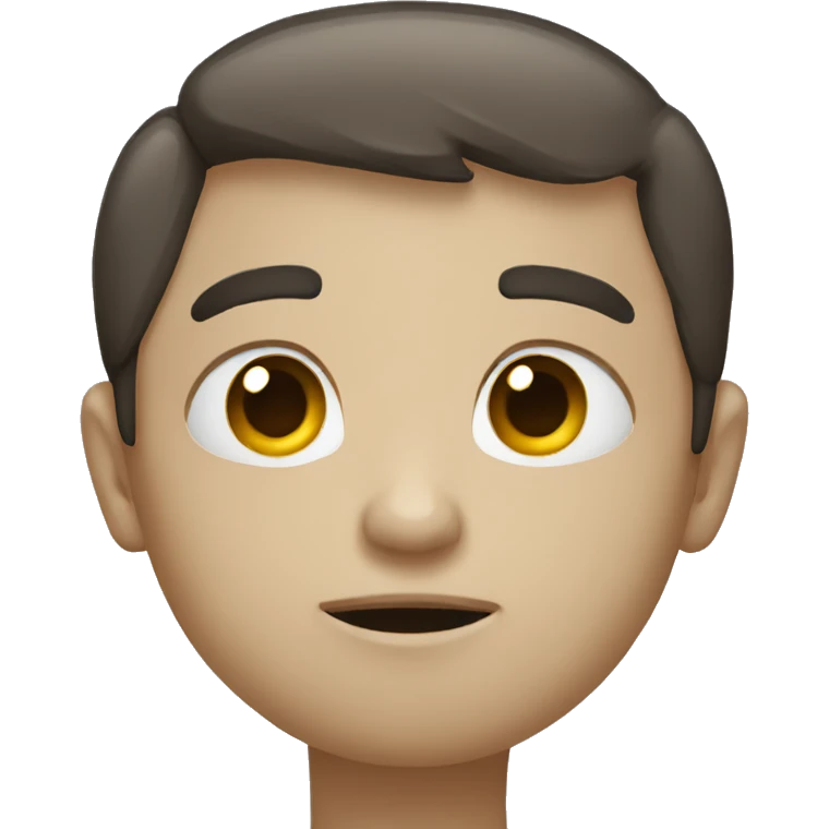 Chat triste emoji