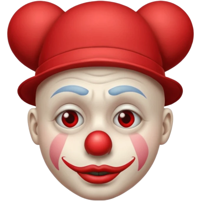 depressed clown emoji