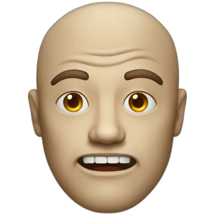 Scary Scary Scary man emoji