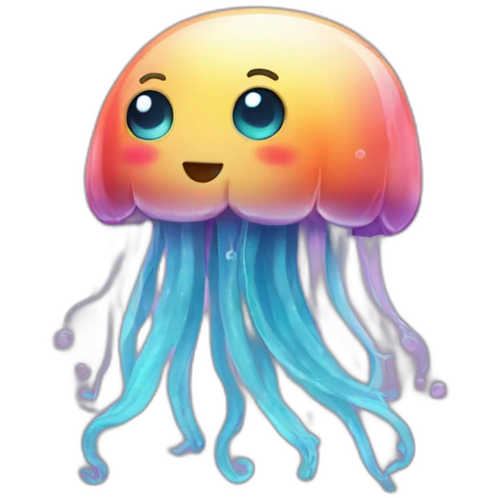 cute jellyfish emoji