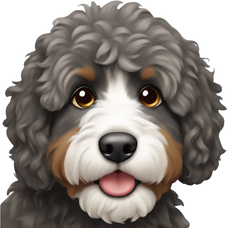 Bernedoodle emoji