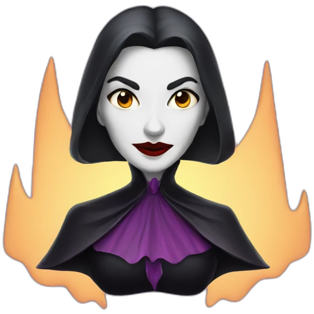 Drácula mujer emoji