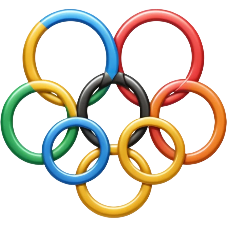 Olympic games rings emoji