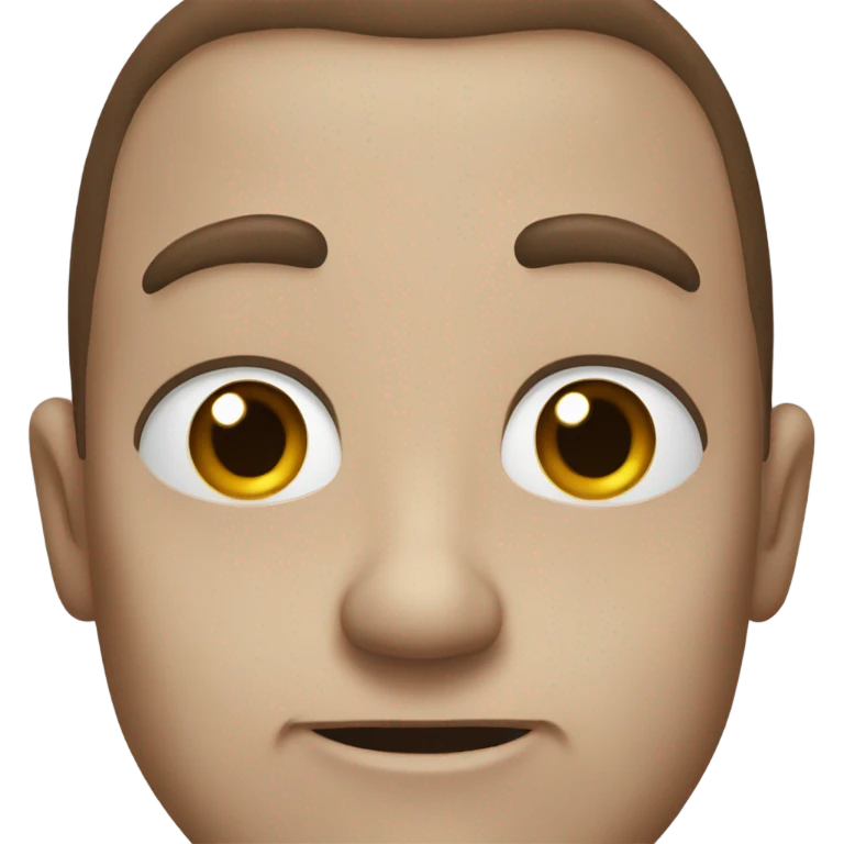 Sarcastic eyebrow raise emoji