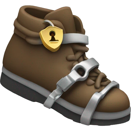 locked foot emoji