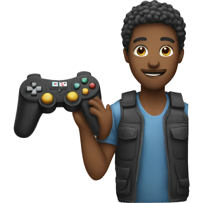 Playing video games  emoji
