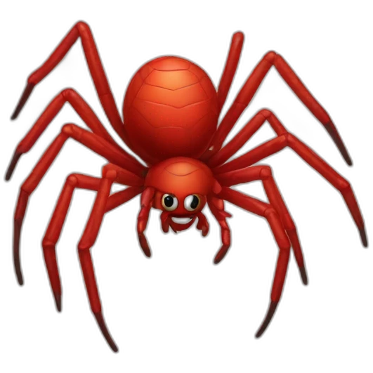 red spider emoji