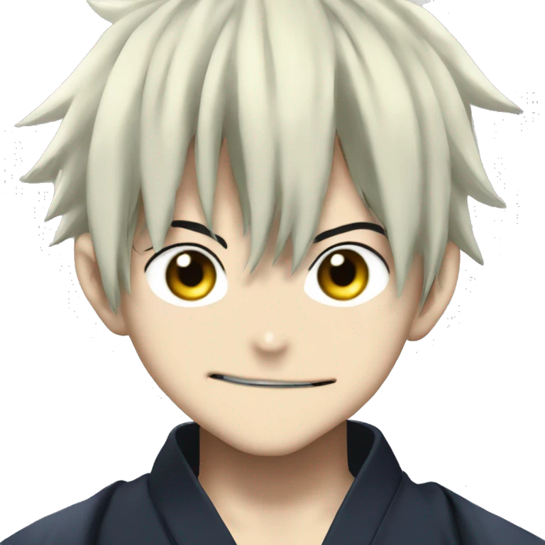 Satoru gojo from jujutsu kaisen winking emoji