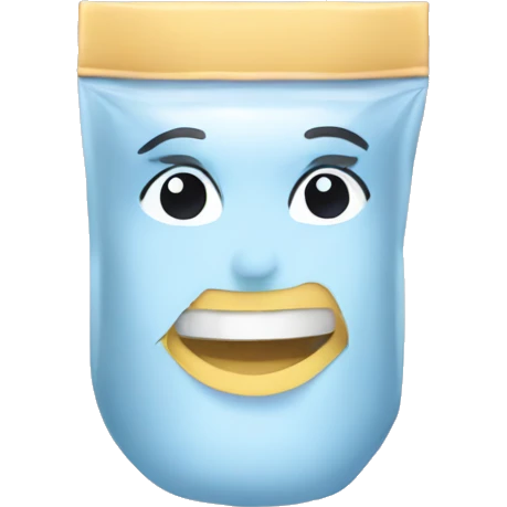 skincare bag emoji