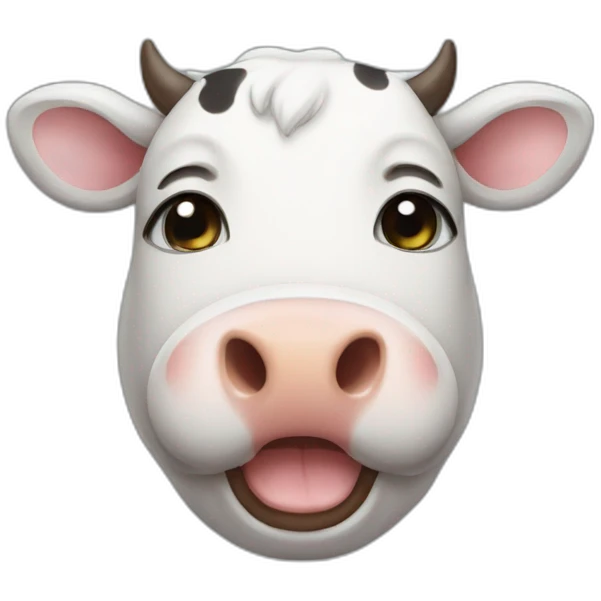 cute-cow-cry emoji