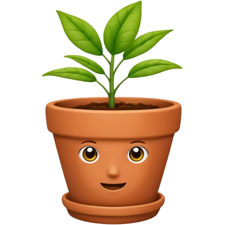 flower pot emoji