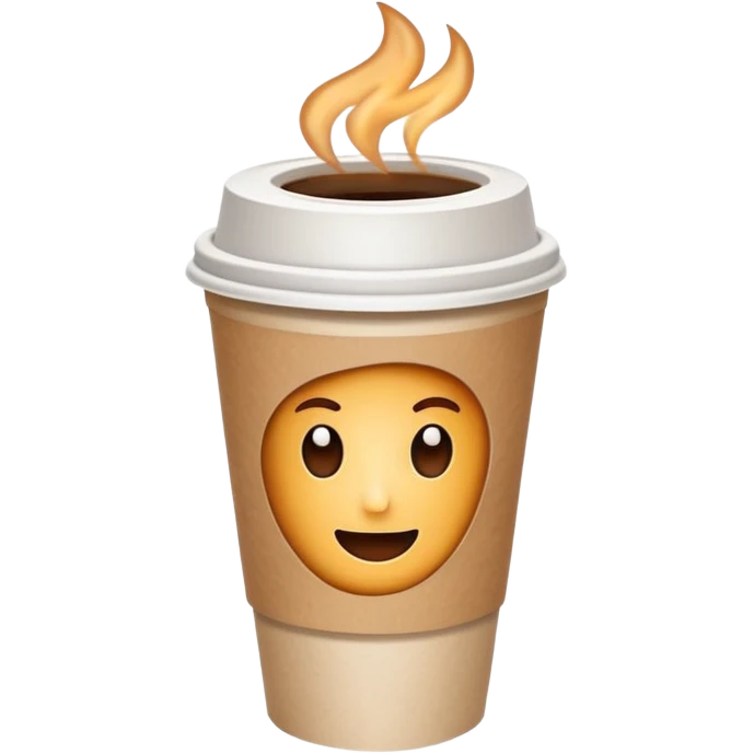 Takeaway coffee emoji