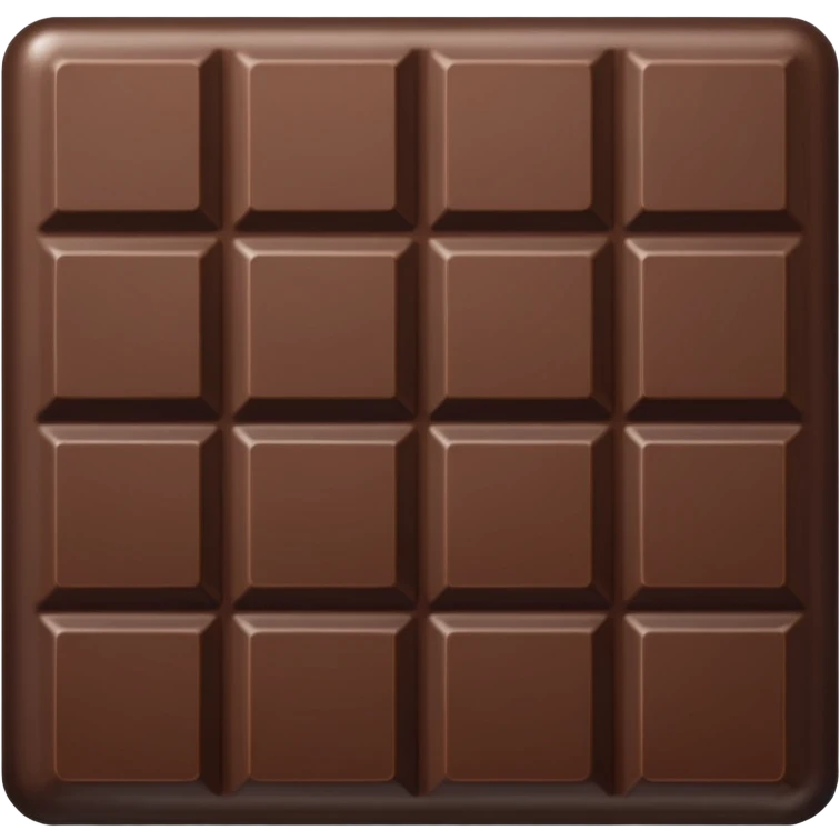 Chocolate bar emoji