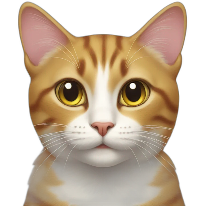 Cat with butterfly emoji