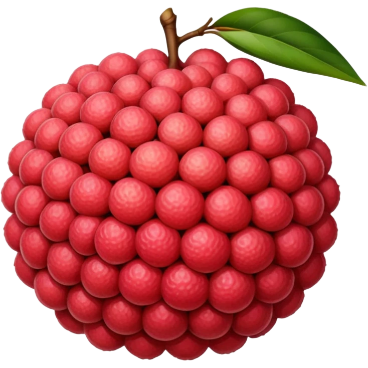Lychee emoji