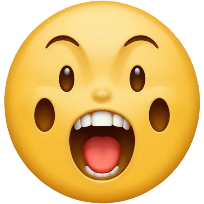 Screaming emoji emoji