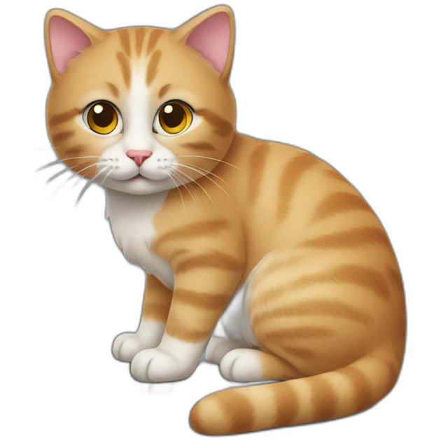 Kitty at the computer  emoji