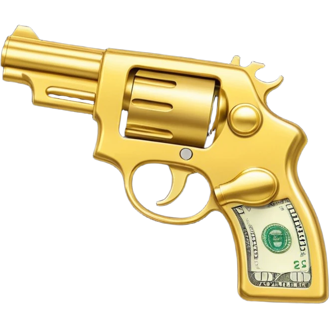 Tiktok money gun emoji