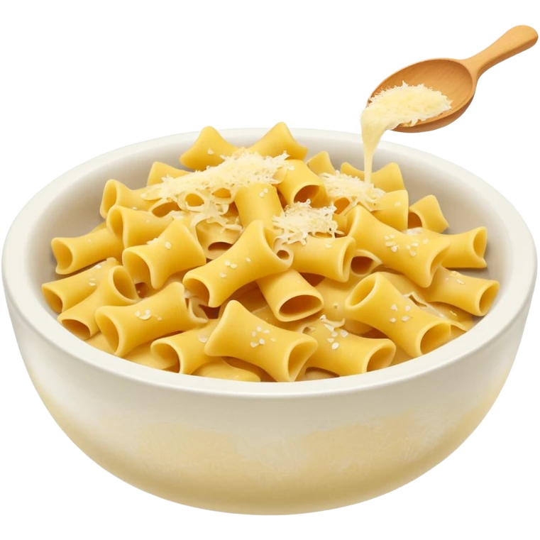 Farfalle pasta bowl, just pasta, no other items emoji