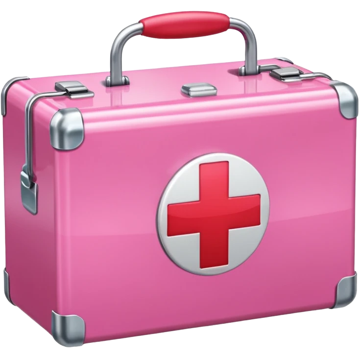 Pink medical box emoji
