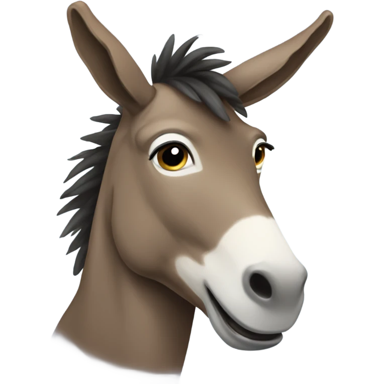 Burro feliz emoji