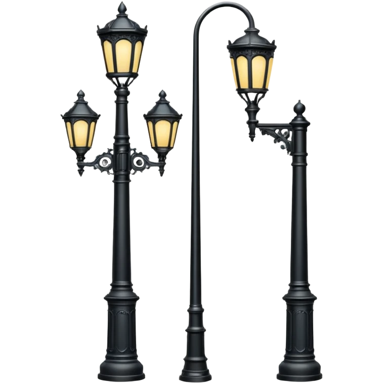 Classic street lamp post emoji