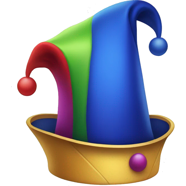 jester hat emoji