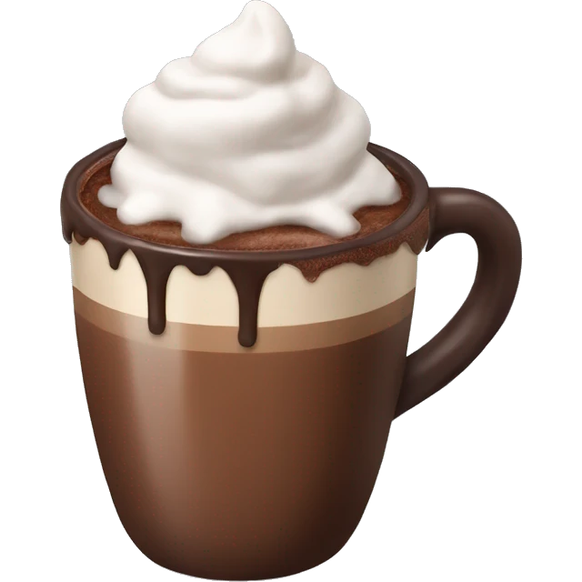 Hot chocolate emoji