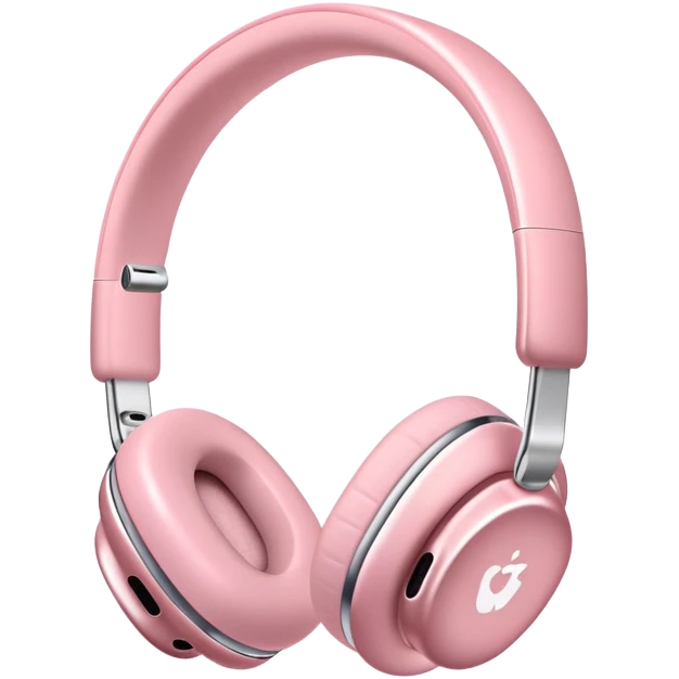 pink airpods max headphones emoji