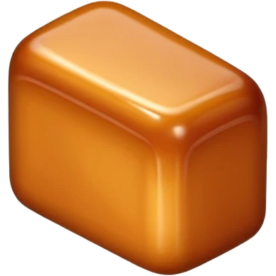 caramel candy emoji